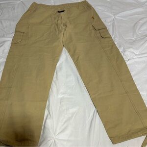 Black Tailor Men's Tan Cargo Pants Size 34